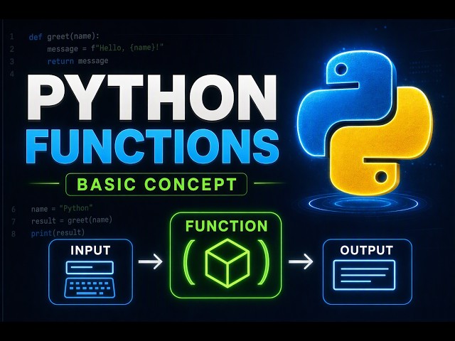 Python Functions Explained Simply | Function को Basic Concept बुझौँ  | Python Tutorial Nepali