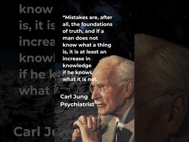 Why you need to make more mistakes | Carl Jung #philosophy #wisdom #shorts