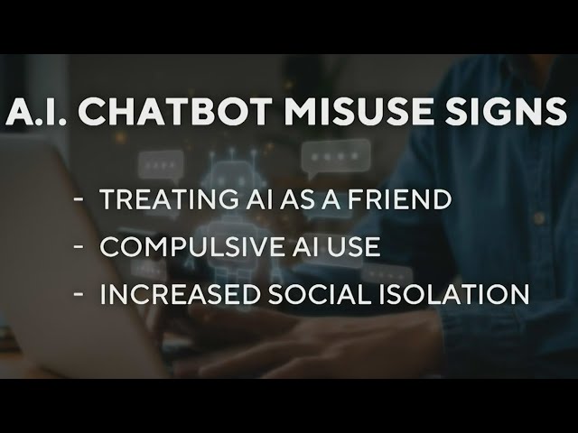 Researchers warn problematic AI chatbot use could pose growing mental health risk for kids