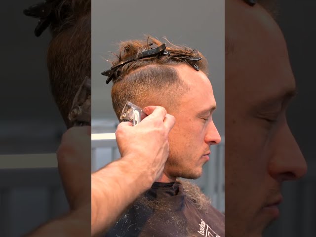 Classic Men's Undercut Hair Education Tutorial #shorts #short