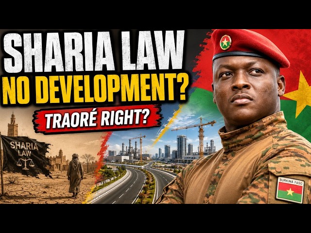 African Countries Under Sharia Law Don’t Develop—Is Ibrahim Traoré Right? 📱