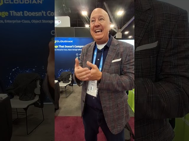 Cloudian + NVIDIA + AI platform update from SC25 with Brad Fryer of Cloudian