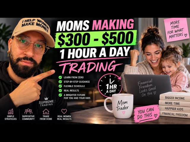Make $300-$500 1hr Day trading with me 