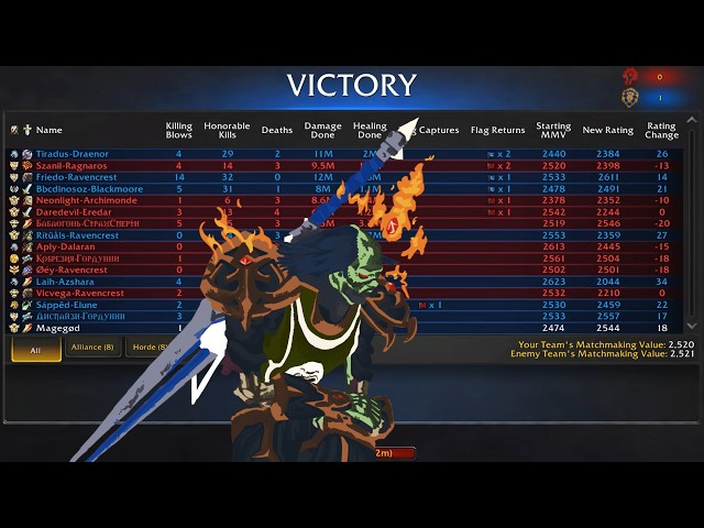 Magegod | 2500 Mmr Blitz | Midnight Rated Battleground Soloq #7