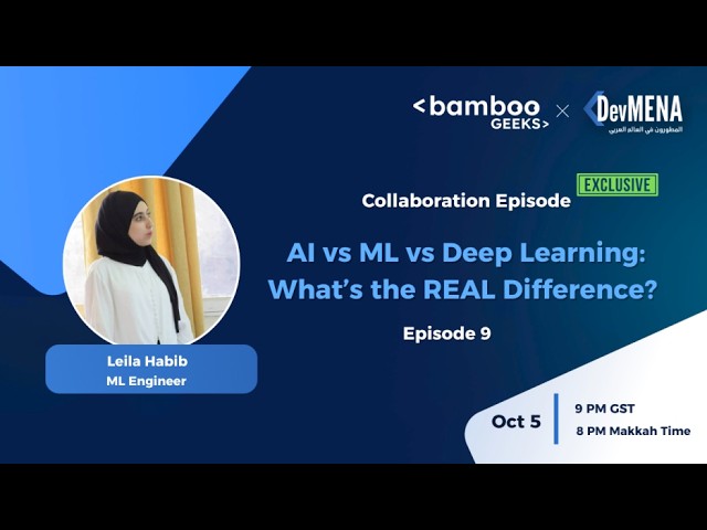 AI vs ML vs Deep Learning: What’s the REAL Difference? in English ( Leila Habib)