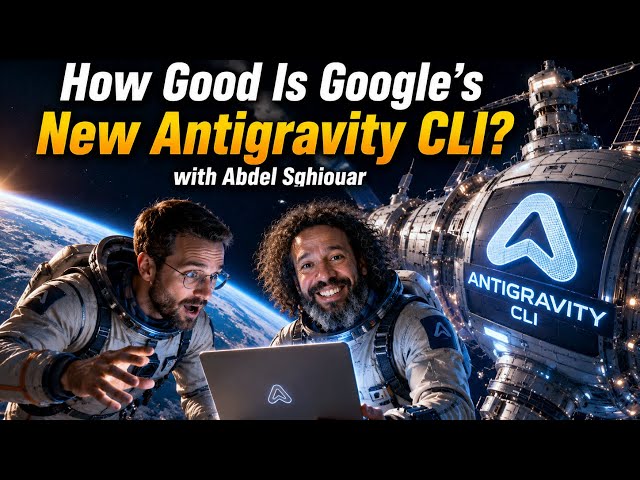 How Good Is Google's New Antigravity CLI? | Building a Real Java App Live with Abdel Sghiouar