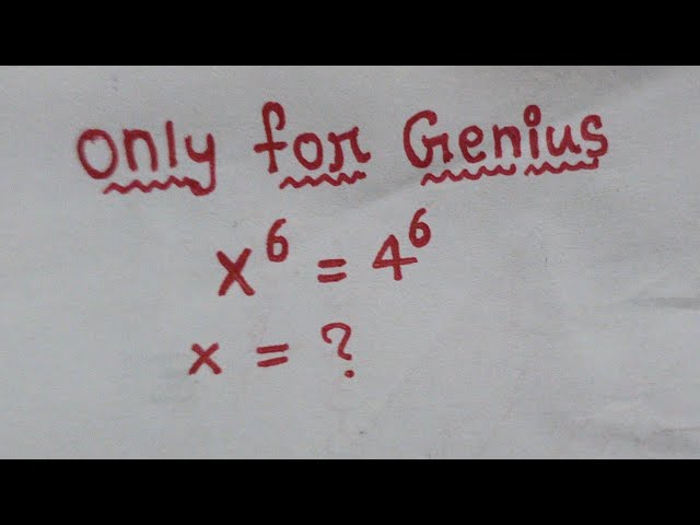 A Nice Exponential Algebra Maths Olympiad Problem || find value of x #maths #mathematics #algebra