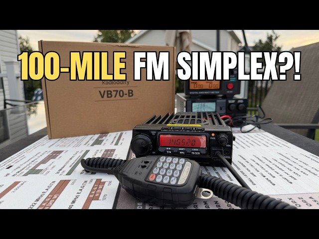 Flamethrower or Matchstick? 70W Radioddity VB70-B Review and Testing Power Output and Harmonics