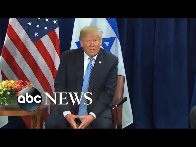 Trump backs two-state solution for Israeli-Palestinian conflict