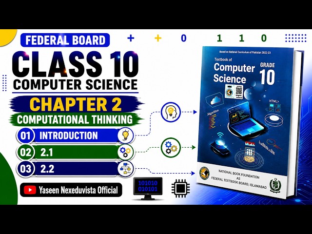 Class 10 Computer Chapter 2 | Introduction And  2.1,2.2 Exercise | Fbise