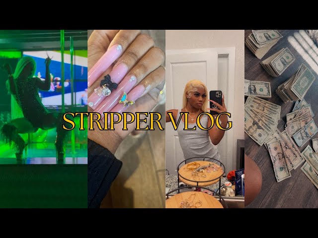 FL STRIPPER VLOG : OVER 1.5K NIGHT + BACK IN THAT MODE + CLUB FOOTAGE + & MORE !!