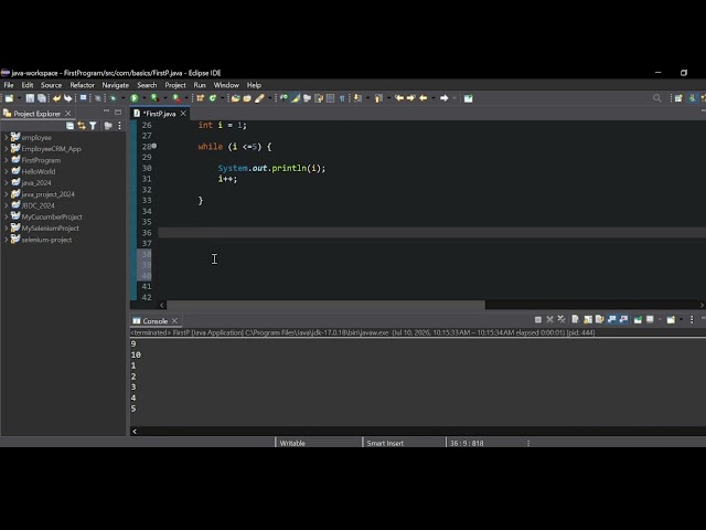 # 16 _ While Loop in Java