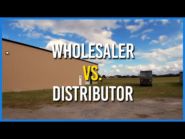 Wholesaler vs  Distributor