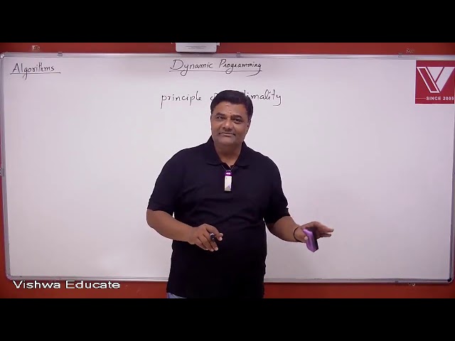 Design& Analysis of Algorithms Lecture 3, Dynamic Programming By Abdul Bari Sir