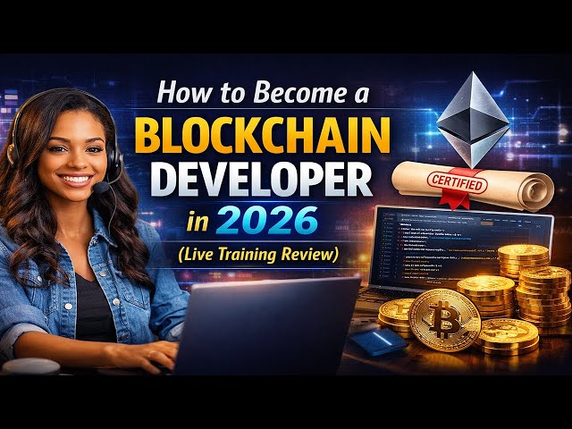 How to Become a Blockchain Developer in 2026 (Live Training Review)