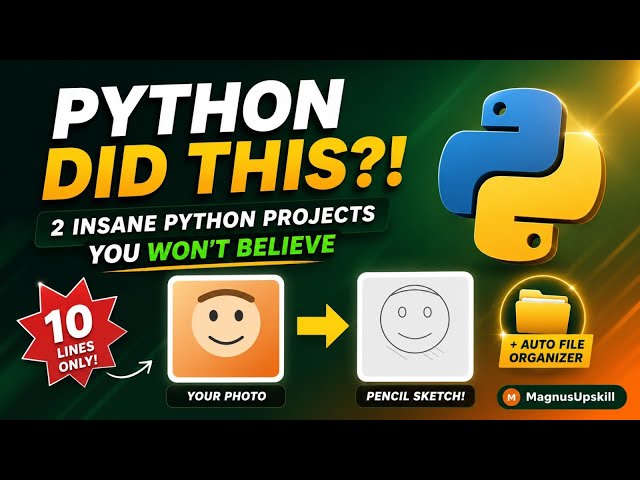 Your Messy Downloads Folder Fixed by Python (No Coding Experience Needed)
