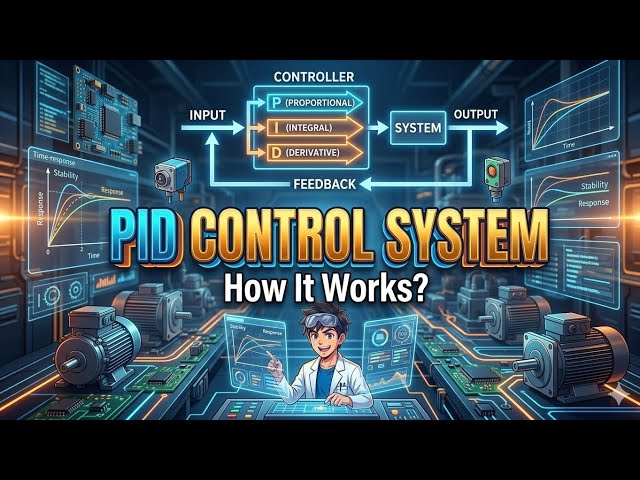 PID Control System Explained | Proportional, Integral,Derivative Control #electronic #workout #world