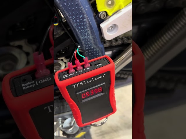 TPS adjustment tool on 2024 TX300