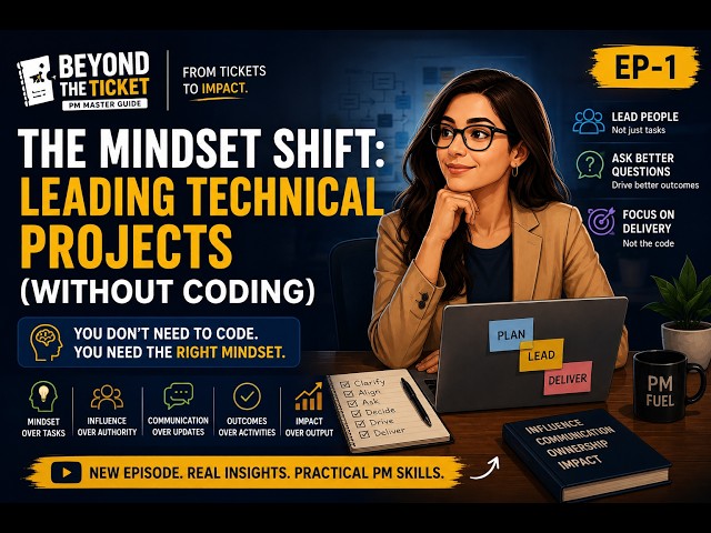 EP 01: The Mindset Shift — Leading Technical Projects Without Coding