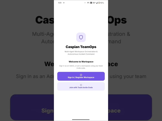 Caspian Sentinel AI — Voice-Powered Autonomous Team Operations Platform (Gemini + Groq +Caspian SDK)