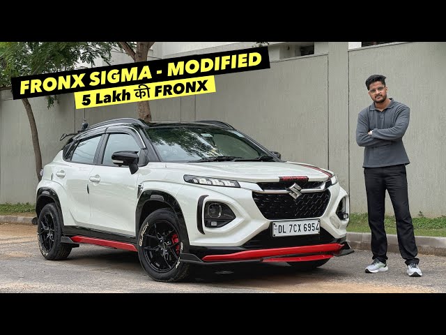 India’s Sportiest Modified Maruti Suzuki Fronx | Base to Top Modification | Cost & Details ? 