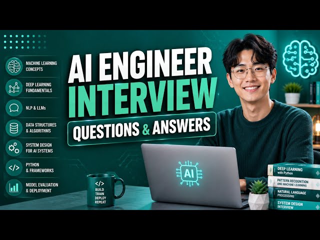 AI Engineer Interview Questions & Answers | Deep Learning, NLP & AI Models | Uplatz