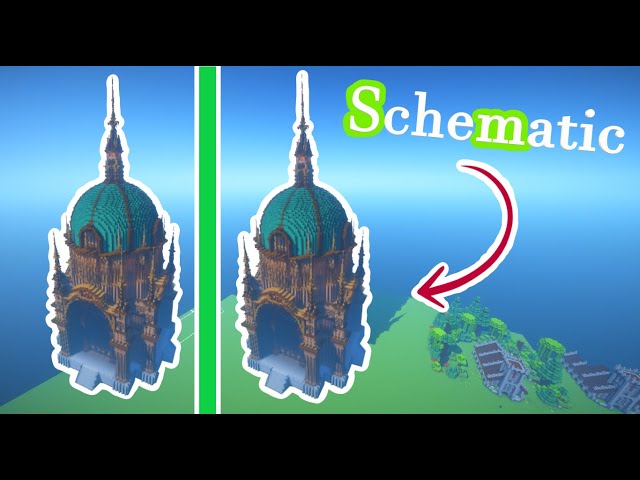 🏰 How to Create/Save a Schematic/Litematic (World Edit, Litematica)