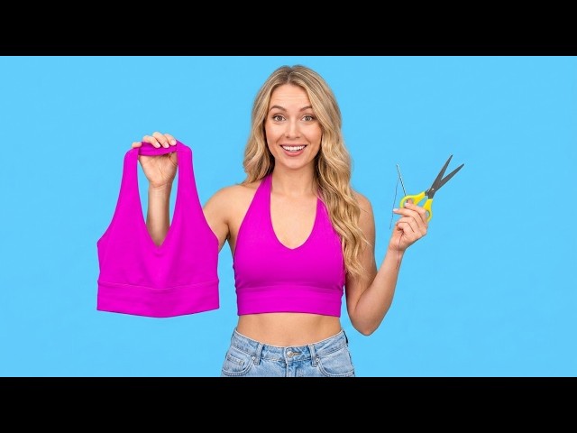 LAST-MINUTE CLOTHING HACKS | Transform Outfit Anywhere & Anytime! Save Your Money with 123GO! SCHOOL