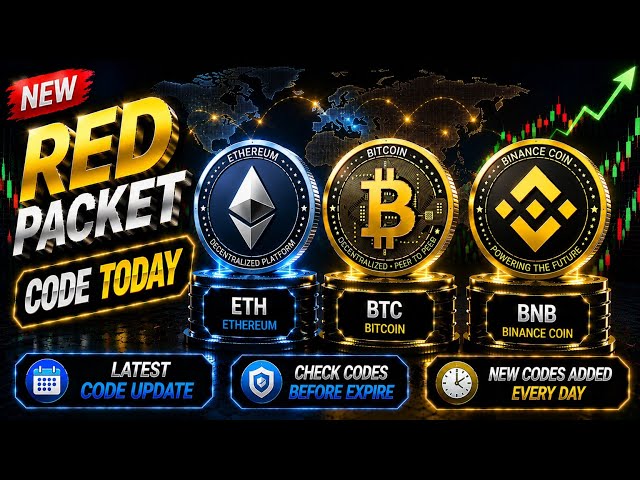 New and fresh Red Packet codes today on Binance | Binance Red Packet today