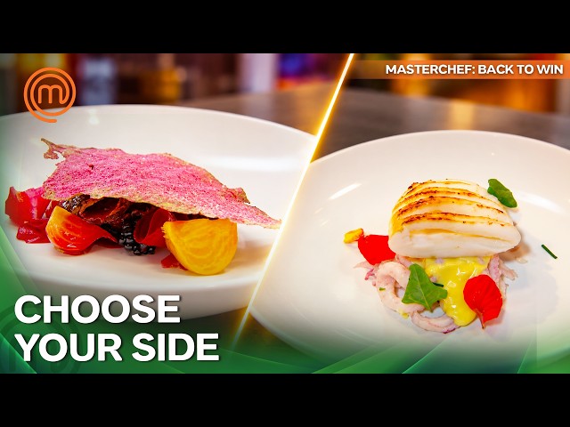 SWEET vs SAVORY! Who Survives The Ultimate Kitchen War? | MasterChef Australia: Back to Win