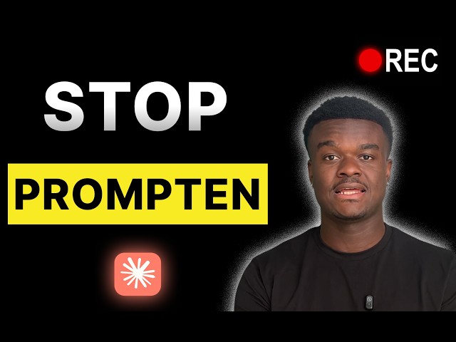Stop prompting - do THIS instead
