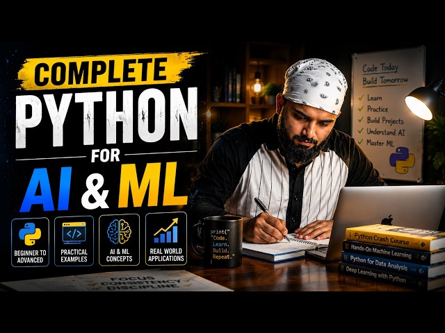 Complete Python for AI & ML (Beginner to Pro)