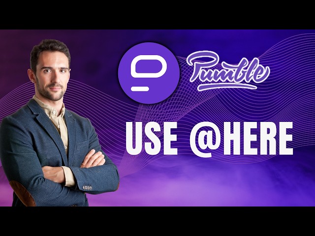 How to Use @Here in Pumble | Quick and Wasy Guide 2026