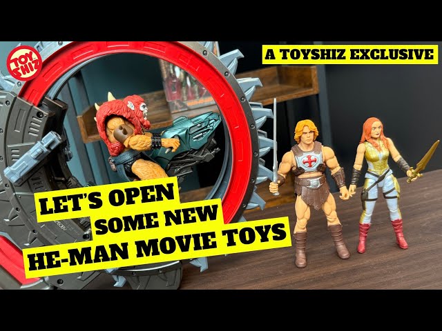 2026 NEW "CORE" HE-MAN MOVIE TOYS UNBOXING LIVE FROM TOYFAIR!