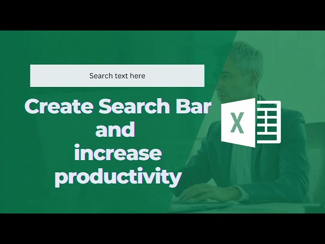 Use filter or search bar in Excel 🎯📈 | Search bar #exceltips