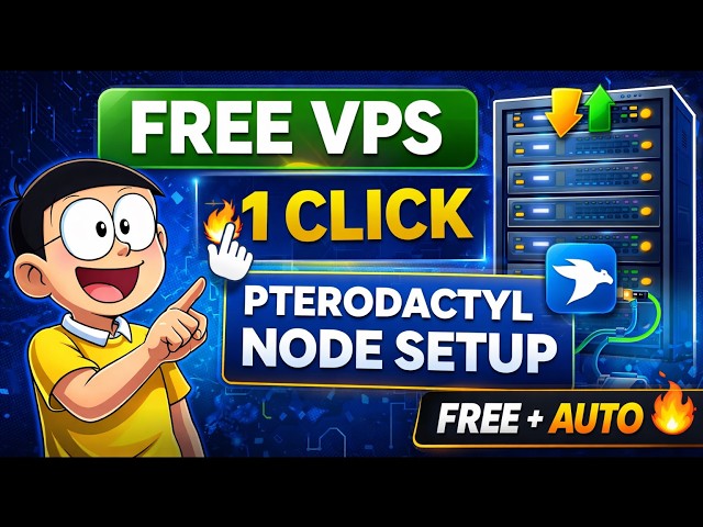 REE VPS pe 1 Click Pterodactyl Setup 😳 (Full Auto)