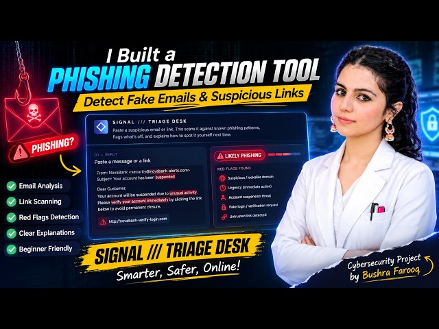 Phishing Signal Triage Desk | Cybersecurity Project | Detect & Analyze Phishing Threats