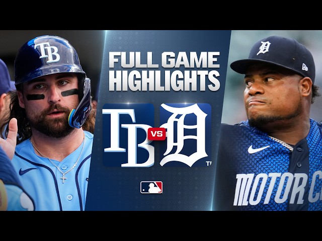 RAYS vs. TIGERS: Official Full Game Highlights (August 24) | 2026 MLB Season
