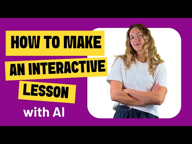 Create Interactive Lessons with Edcafe AI & ClassPoint