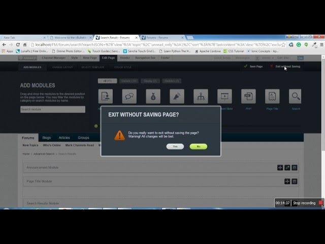 Vbulletin Installation and Edit Site | JS Mount