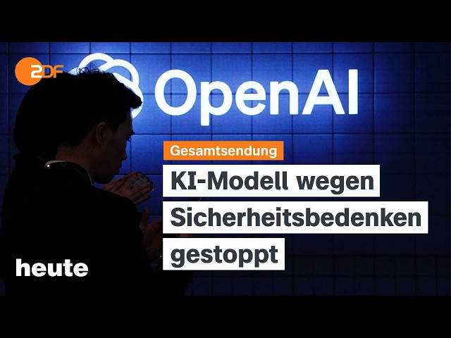heute 19 Uhr vom 29.09.2026 OpenAI stoppt KI-Modell, Deutscher Schulpreis, Lebensmittelverschwendung