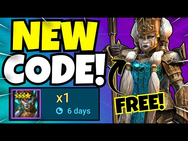 FREE VOID CODE - Demytha For NEW Accounts!!! [Raid: Shadow Legends]