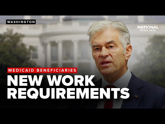 White House puts Medicaid recipients ON NOTICE