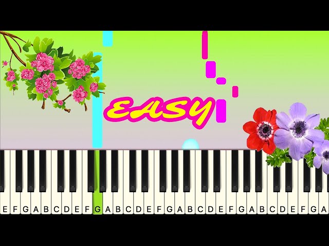 SPRING IN MY STEPS PIANO TUTORIAL + SPARTITO GRATIS - YOUTUBE MUSIC SILENT PARTNER PIANO COVER -