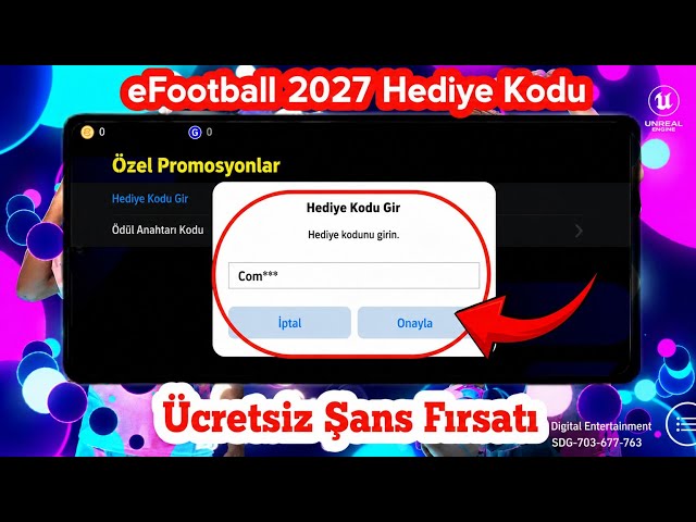 eFootball 2027 Hediye Kodunu Nasıl Kullanabilirsiniz?| Ücretsiz Fırsat ve Ödüller Kazanın