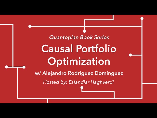 Causal Portfolio Optimization with Alejandro Rodriguez Domínguez