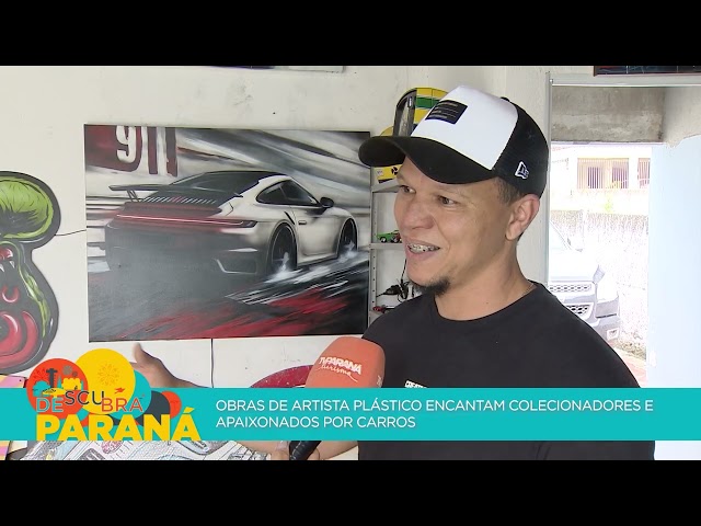 The works of this visual artist enchant collectors and car enthusiasts.