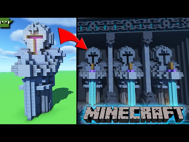 How to Build an Epic Statue in Minecraft