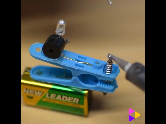 DIY Door Alarm  How to Make a Door Alarm  Electronics projects