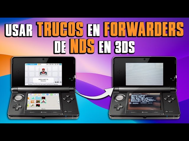 3DS - USAR TRUCOS (CHEATS) en FORWARDERS de NDS